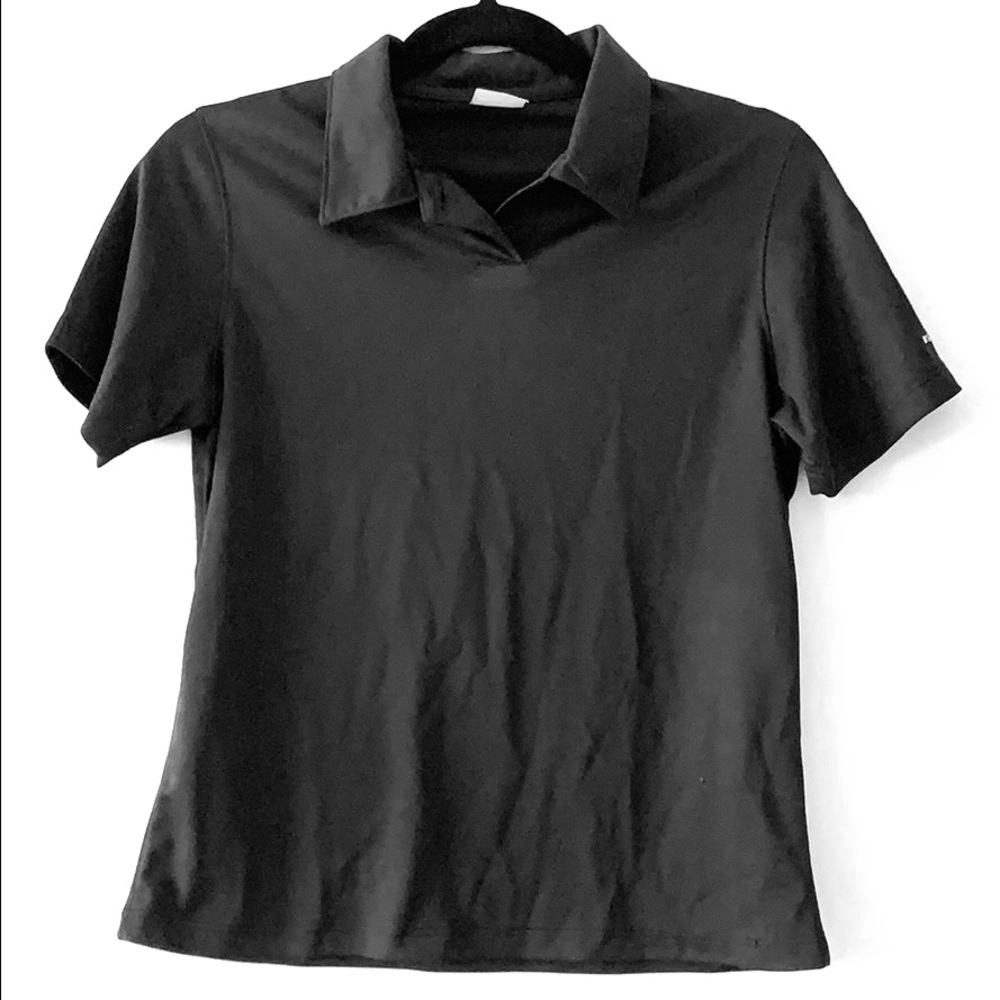 Dunning Golf women’s collared shirt black SM